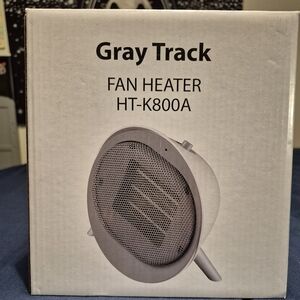 Gray Track Fan Heater HT-K800A